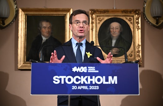 Sweden's Prime Minister outlines importance of fighting antisemitism