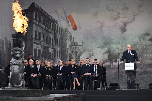 WJC President Ronald S. Lauder Commemorates the 80th Anniversary of the Warsaw Ghetto Uprising
