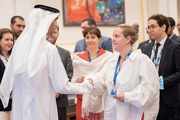 Delegation of Jewish leaders in the UAE