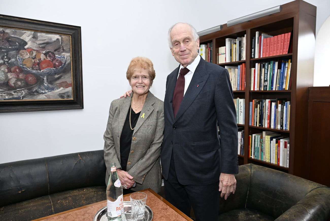 On Sidelines of UNGA, WJC President Lauder and Ambassador Lipstadt Discuss Global Guidelines for Combating Antisemitism