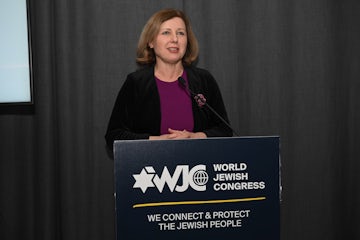 WJC Honors European Commission Vice President for Efforts Combatting Antisemitism