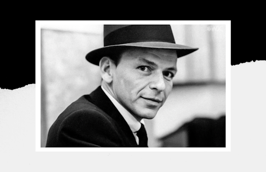 The legendary Frank Sinatra, a friend of Israel
