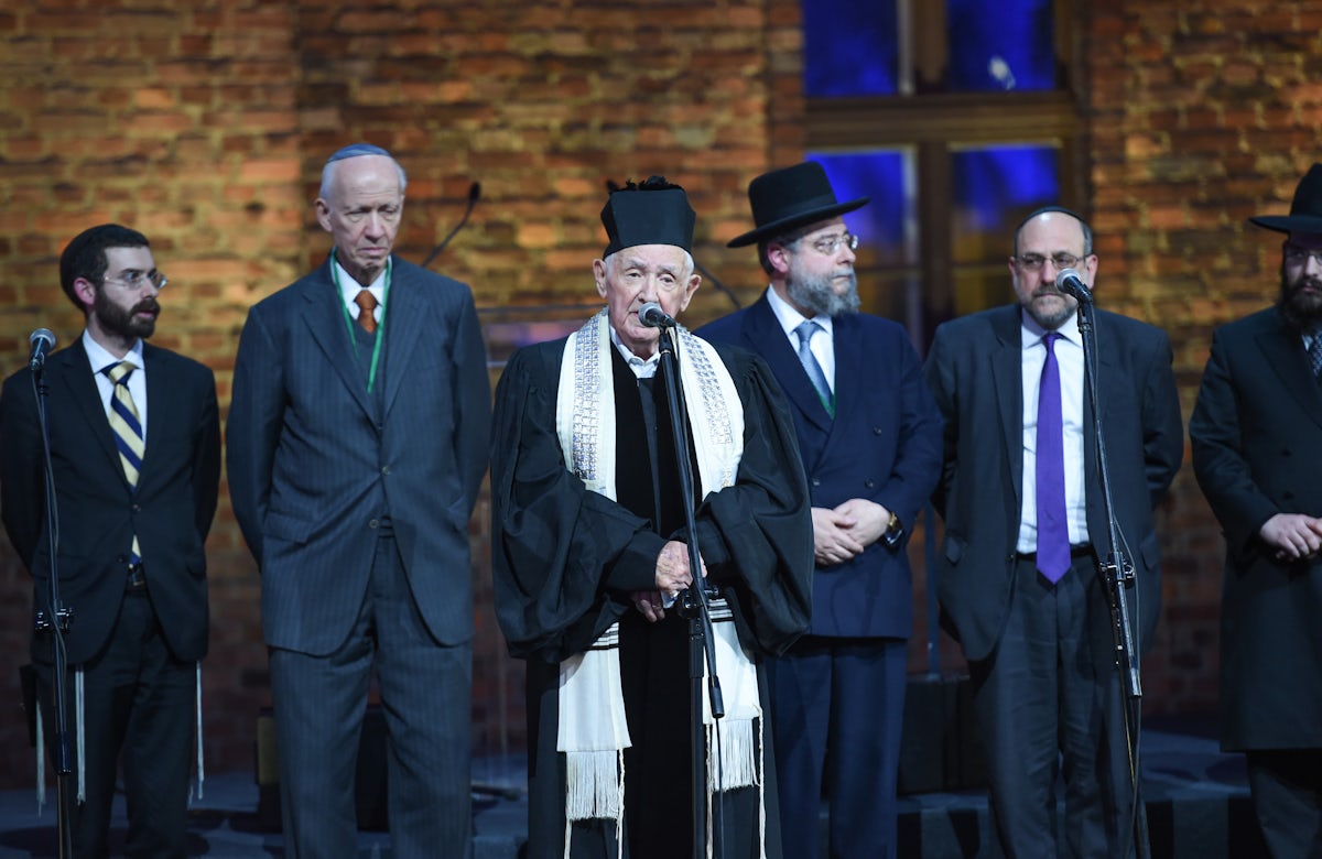 World Jewish Congress and Auschwitz Birkenau Memorial Foundation President Ronald S. Lauder mourns the passing of Auschwitz Survivor Cantor David Wisnia
