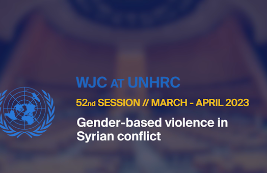 UNHRC 52: Gender-based violence in Syrian conflict