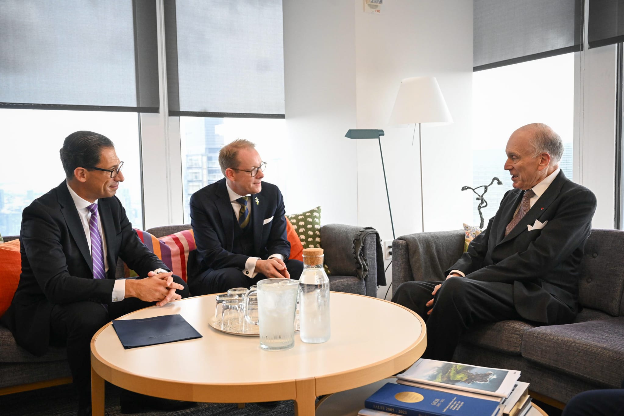 Wrapping up UNGA High Week, WJC President thanks Sweden FM for warming ties with Israel 