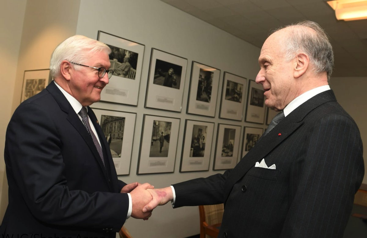 German Federal President Frank-Walter Steinmeier honored by Leo Baeck Institute