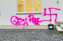 Swastika Sprayed on Home of Holocaust Survivors in Belgium
