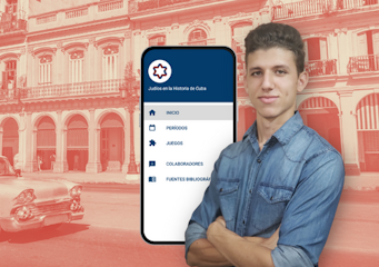 This app traces the 500-year history of Cuba's Jewish history