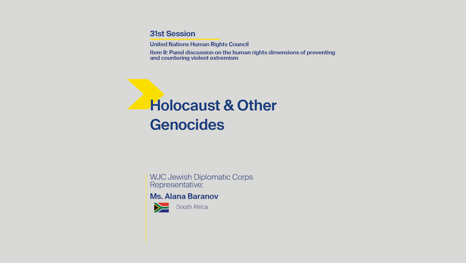 Holocaust & Other Genocides