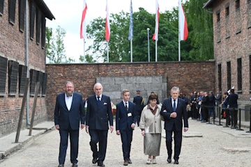 WJC President Inaugurates New Entrance Hall at Auschwitz Birkenau Memorial and Museum