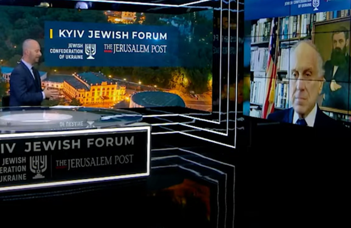 WJC President Ronald S. Lauder addresses Kyiv Jewish Forum 