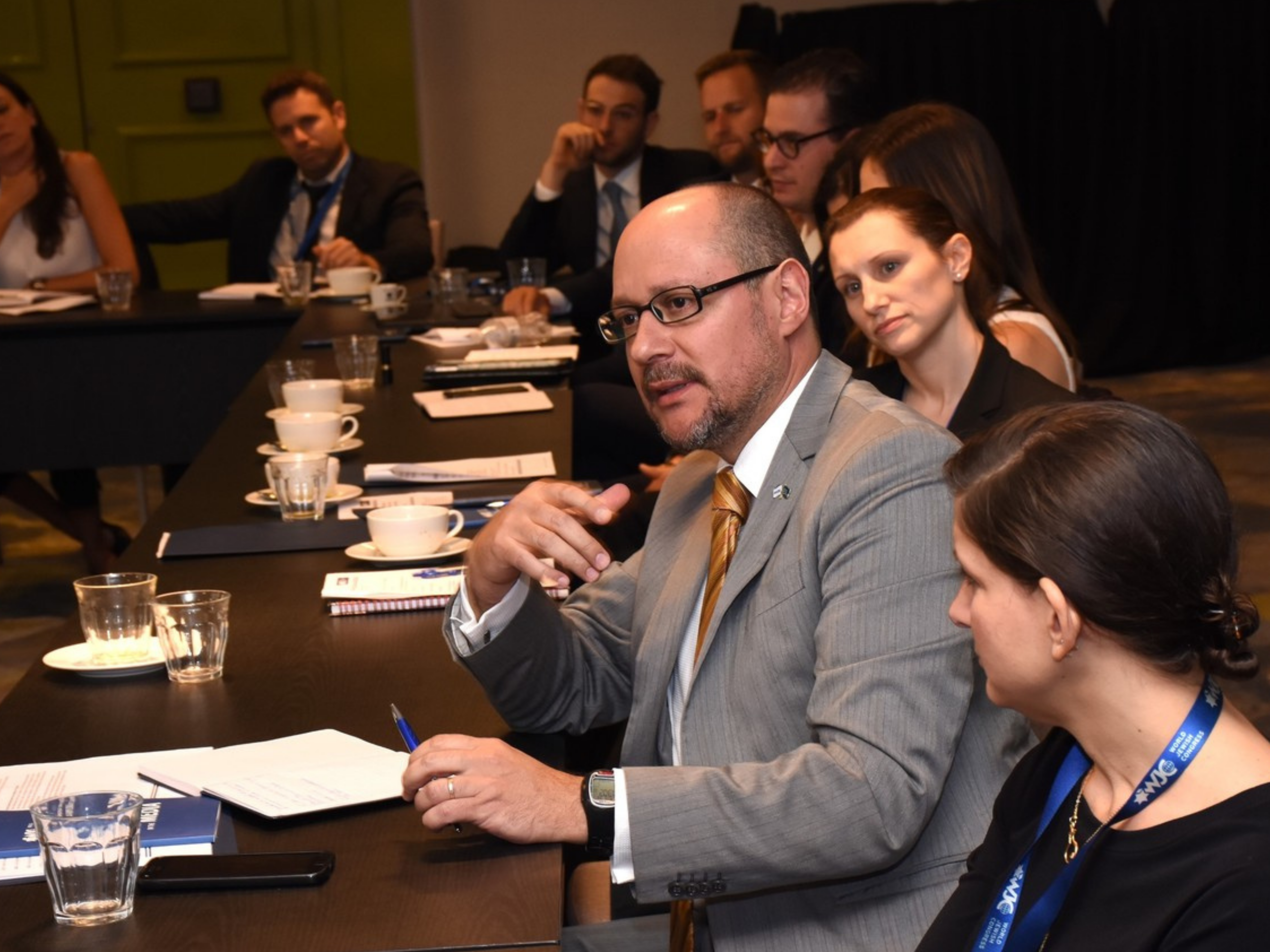 WJC JEWISH DIPLOMATIC CORPS GATHERS IN MONTEVIDEO FOR INDUCTION TRAININGS