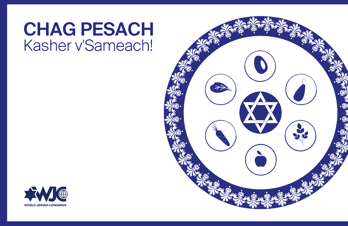 Passover message from WJC President Ronald S. Lauder