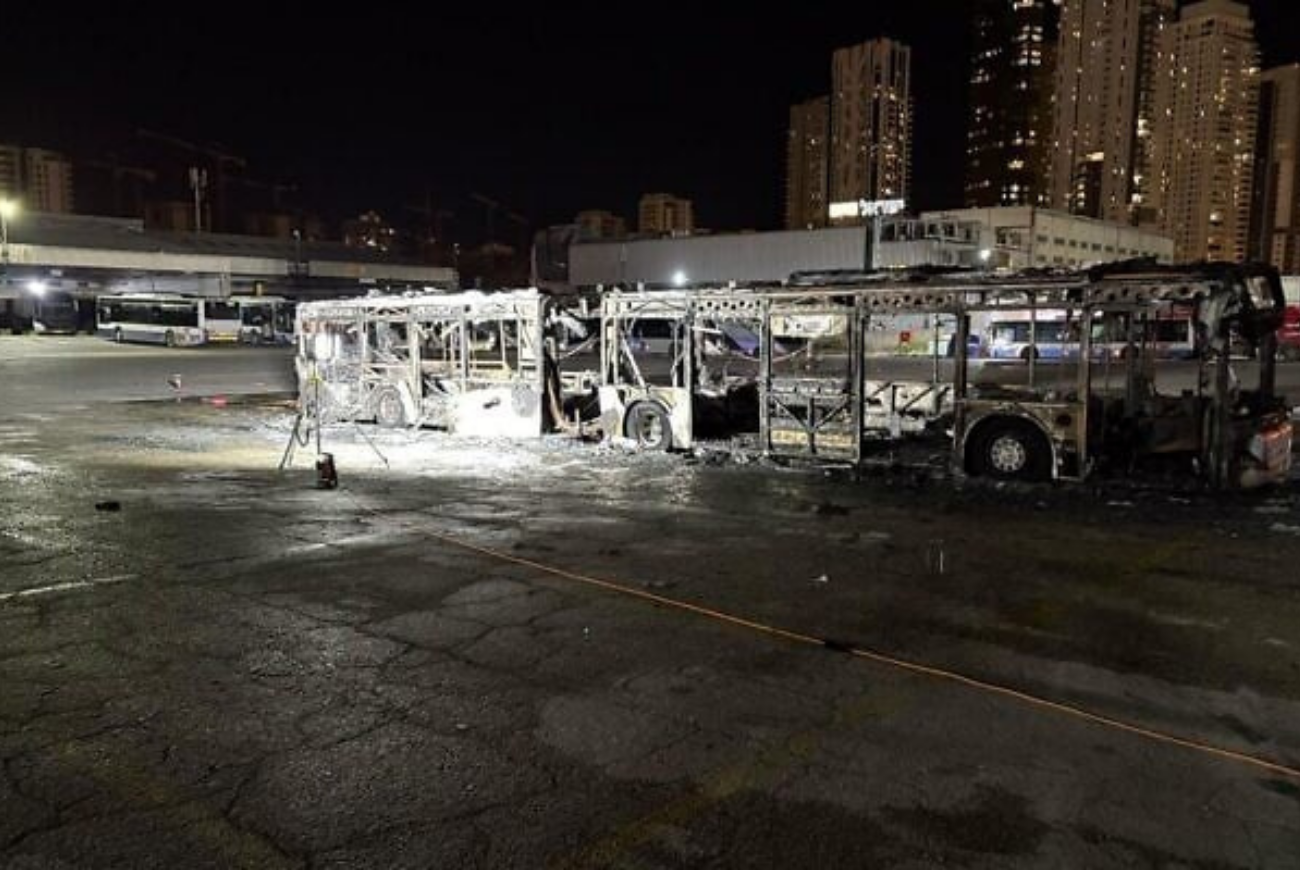 Buses Explode in Bat Yam and Holon in Suspected Planned Terror Attack 