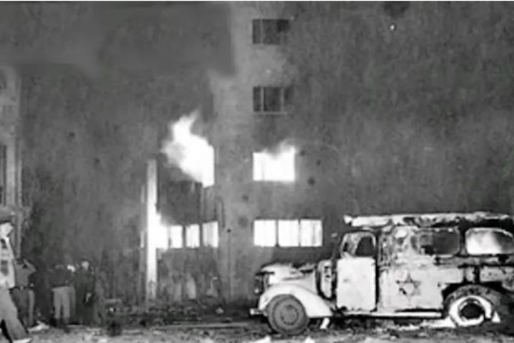 This week in Jewish history | Palestine Post building bombed by Palestinian terrorists 