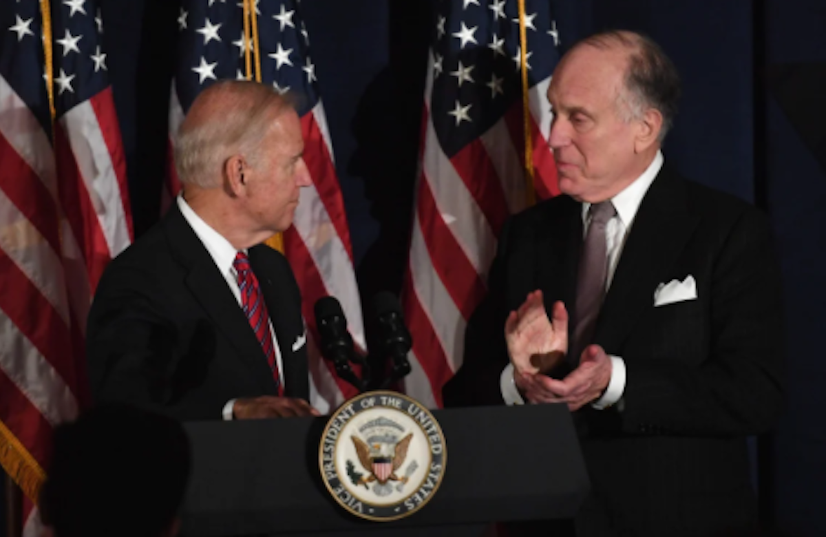 WJC President Ronald S. Lauder congratulates President Biden and Vice President Harris on inauguration