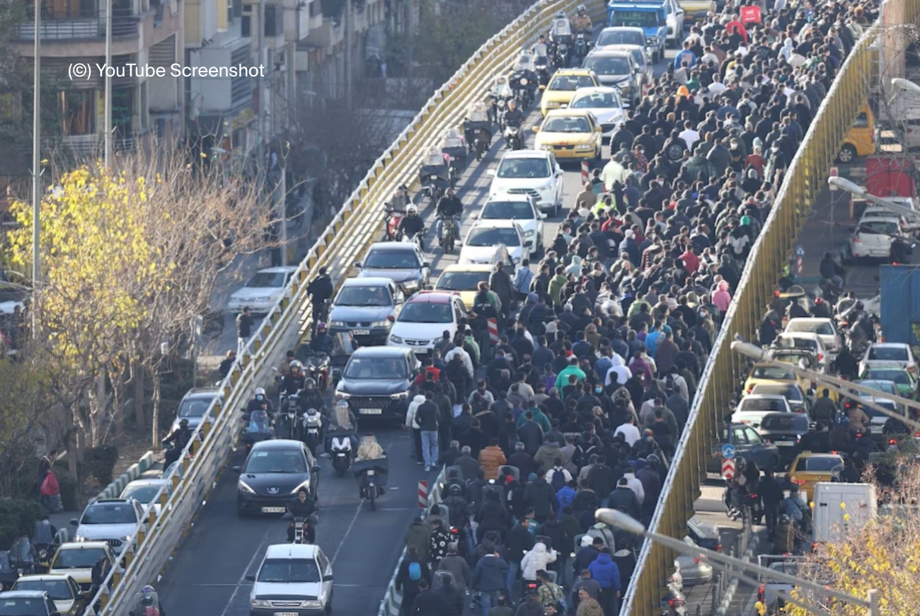 WJC President Ronald S. Lauder Reacts to Protests Against Iranian Regime