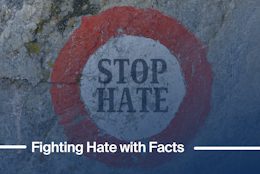Fighting Hate with Facts