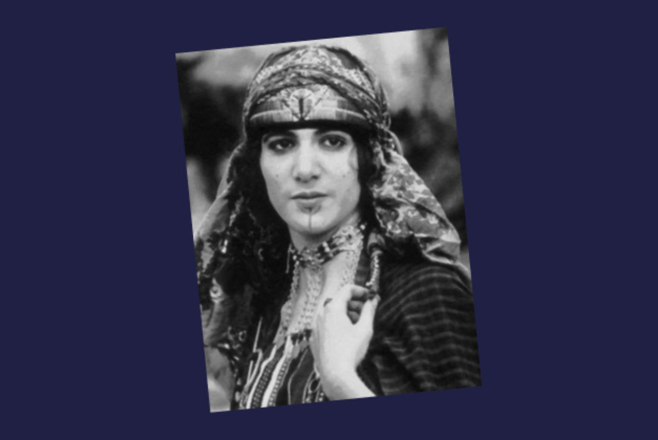 Albert Chikly’s daughter, Haydée Samama Chikly (1906-1998) in the film ʿAïn El-Ghazel (The Girl from Carthage, 1924)
