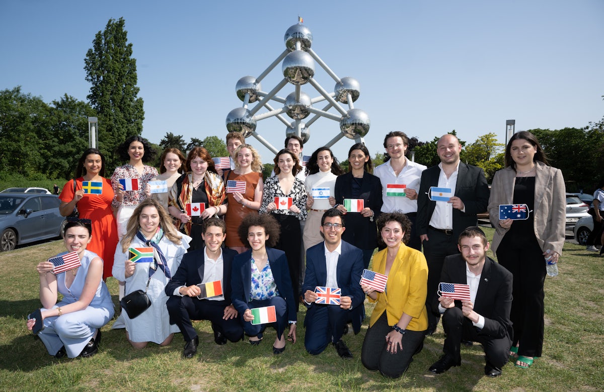 Twenty-Two WJC Lauder Fellows convened in Brussels and Israel for the second annual Diplomacy Summit 