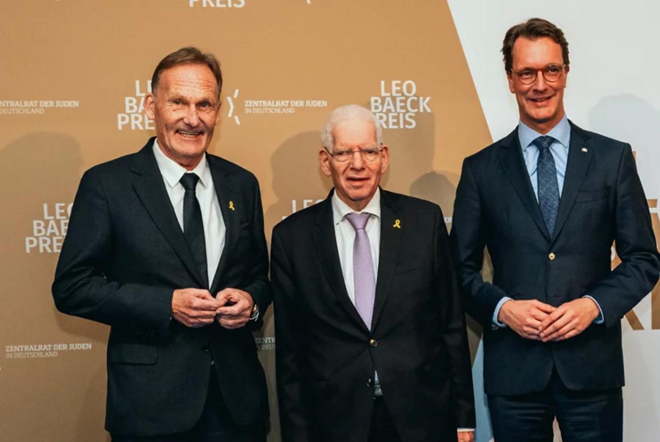 Borussia Dortmund’s Hans-Joachim Watzke Awarded Leo Baeck Prize