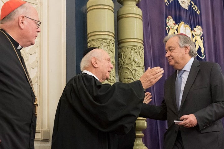 United Nations Secretary-General António Guterres to deliver address at Park East Synagogue’s annual International Holocaust Remembrance service 