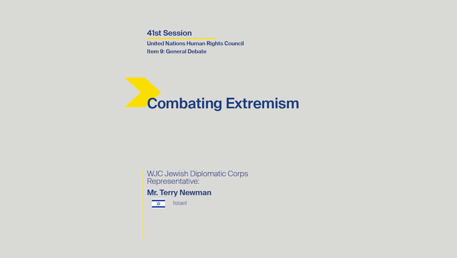 Combating Extremism