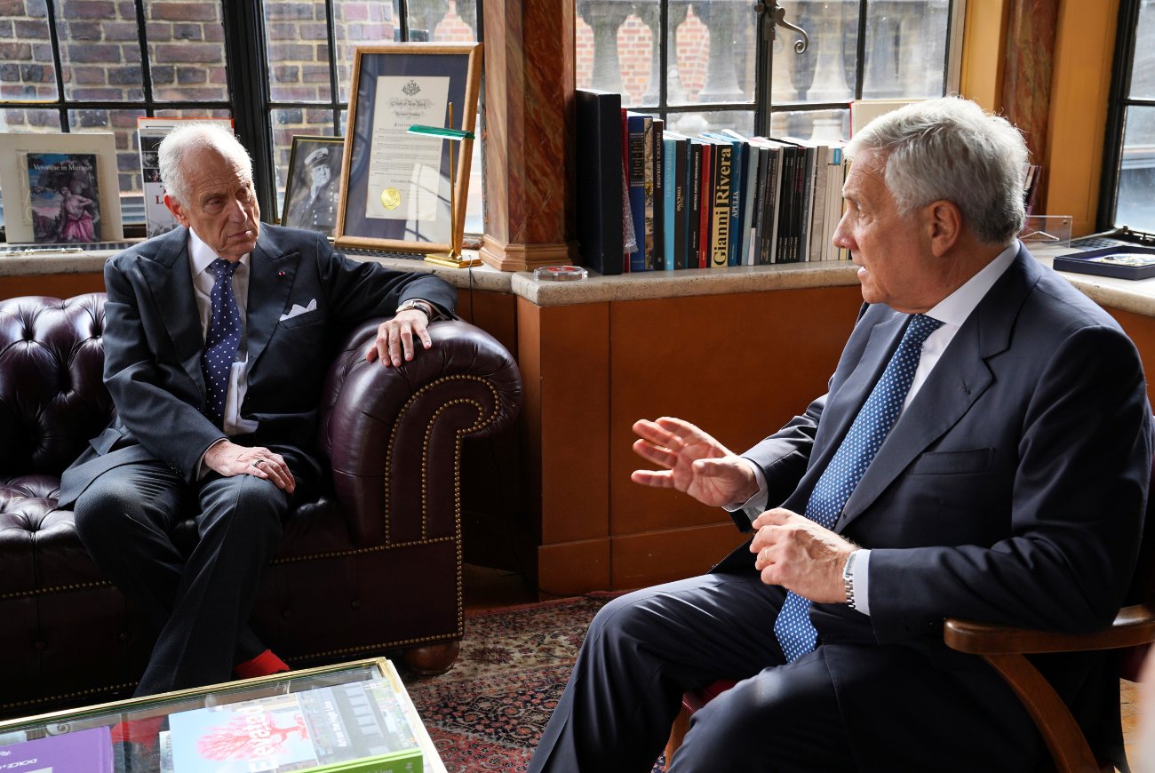 WJC President Lauder Commends Italy’s Efforts to Combat Antisemitism in Meeting with Foreign Minister Tajani