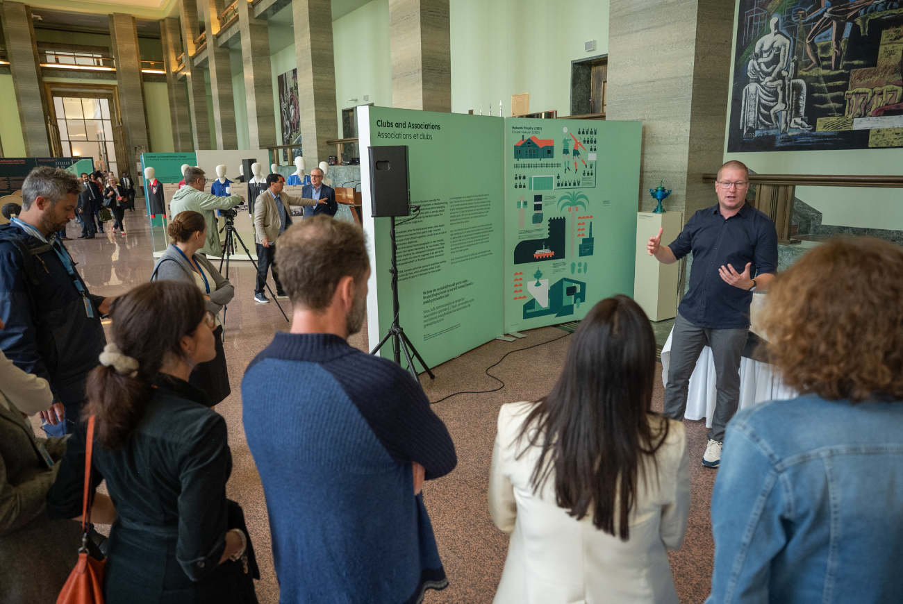 World Jewish Congress and What Matters Bring Exhibit on the Role of Sports in Nazi Germany to the United Nations in Geneva