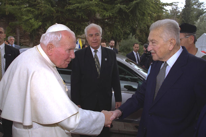 This week in Jewish history | Pope John Paul II makes first ever pontifical visit to Israel 