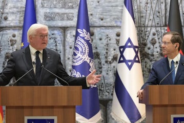 German President Visits Israel in Display of German Support