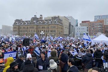 Thousands of Canadians Gather to Stand With Israel