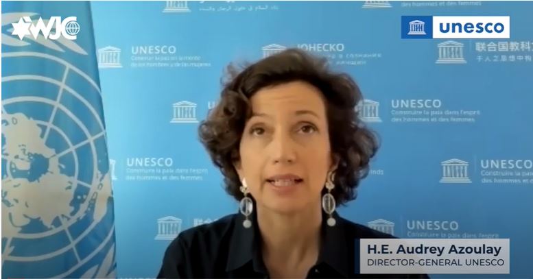 UNESCO Director General Audrey Azoulay full remarks during WJC 16th ...