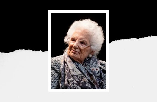 Liliana Segre, one of Italy's most vocal Holocaust survivors