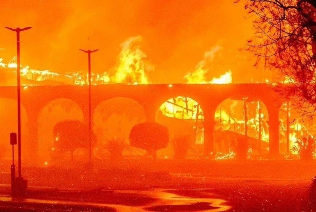 Historic Pasadena Synagogue Destroyed Amid Southern California Wildfires