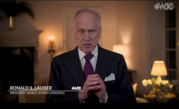 ‘Jew hatred!’ WJC head Ronald S. Lauder calls antisemitism what it really is