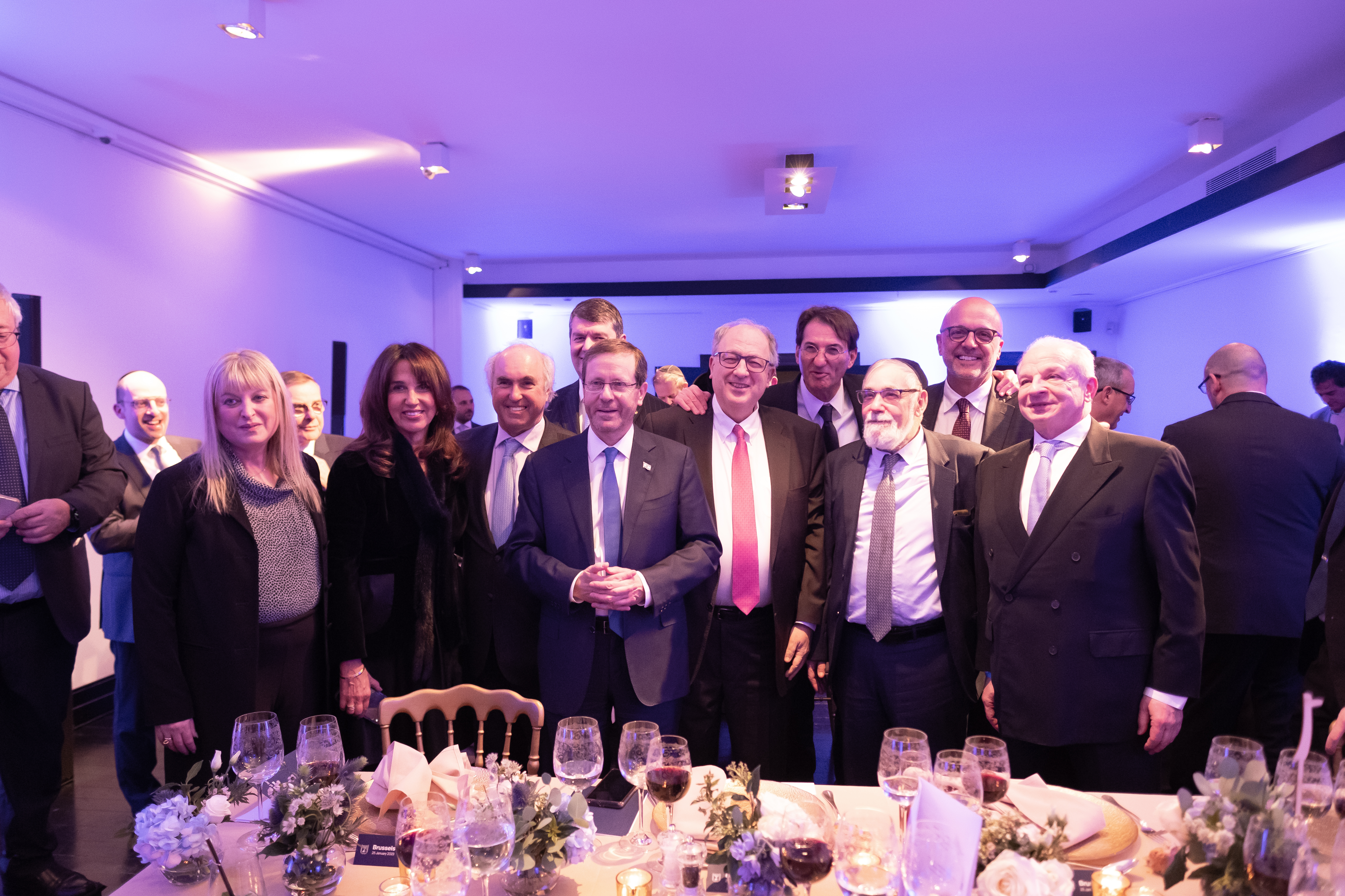 WJC hosts H.E. Mr. Isaac Herzog, President of the State of Israel, in Brussels  