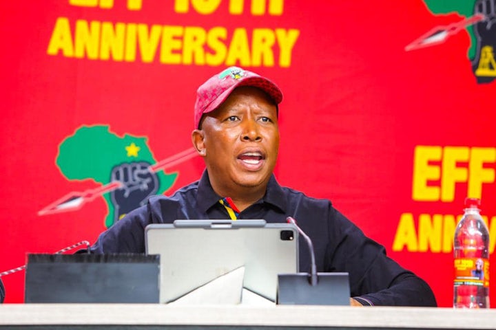 Economic Freedom Fighters party leader vows to target Israel, but not Jews