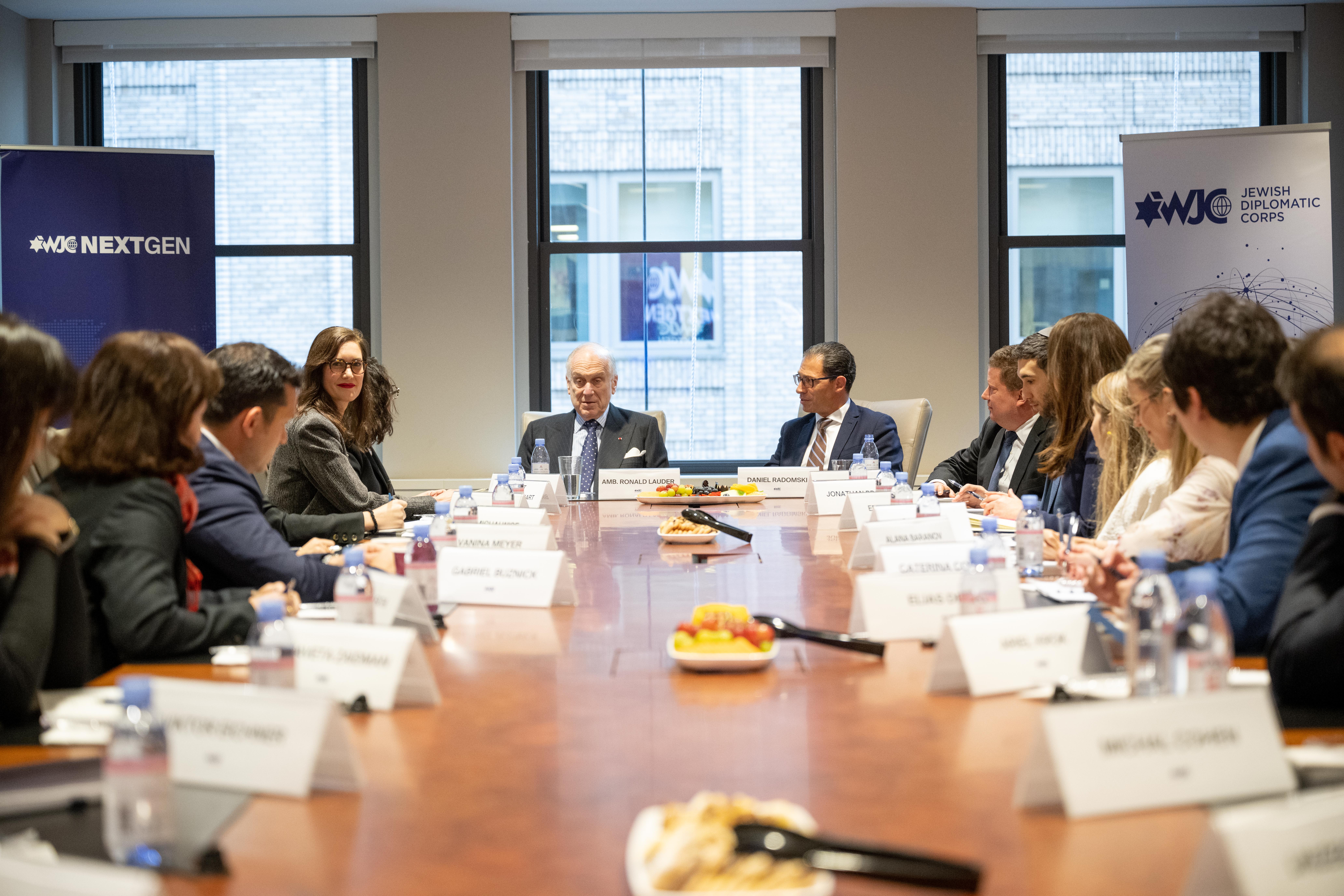 Young Jewish leaders never more important, WJC President tells WJC Future Leadership