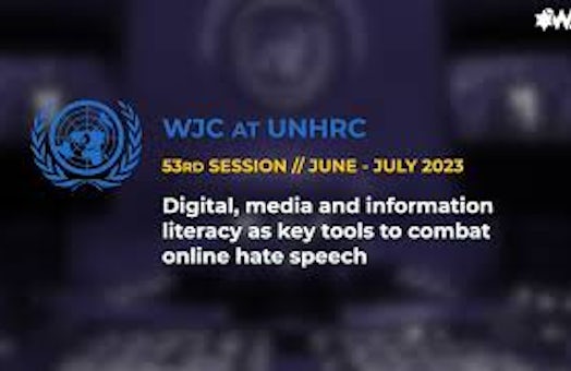 UNHRC 53: Digital, media and information literacy as key tools to combat online hate speech