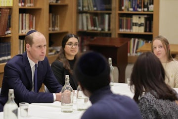 Prince William Visits London Synagogue Amid Rising UK Antisemitism