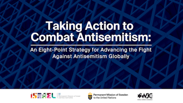 Taking Action to Combat Antisemitism