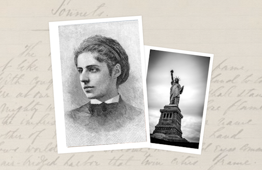 Emma Lazarus, a Jewish writer's words on the Statue of Liberty