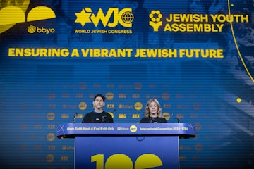 WJC Hosts First-Ever In-Person Jewish Youth Assembly On Sidelines of BBYOIC