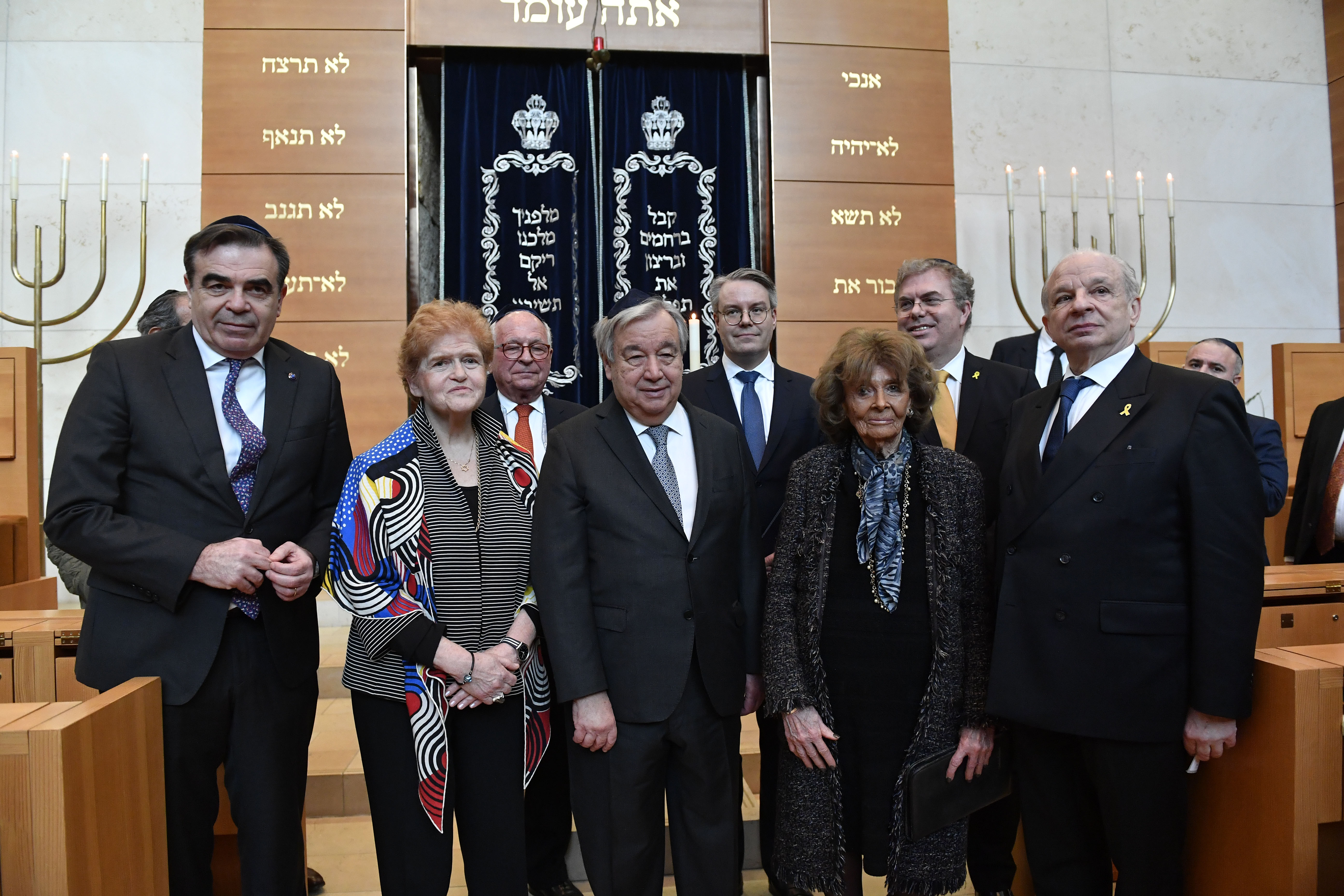 On Sidelines of Munich Security Conference, WJC Leaders, UN Secretary-General Focus On Plight of Hostages, Israel-Hamas War