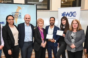 Campus Pitch winners to use $5,000 WJC grant to bring Israeli and US military vets together