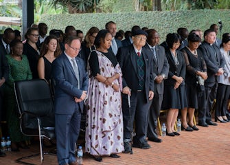 Commemorating Holocaust Remembrance Day in Rwanda