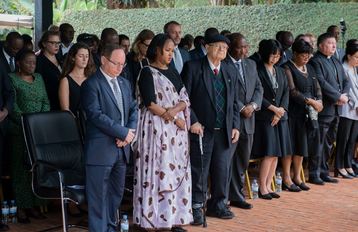 Marking Holocaust Remembrance Day ceremony in Rwanda, WJC Jewish Diplomat urges world to stand up against hatred