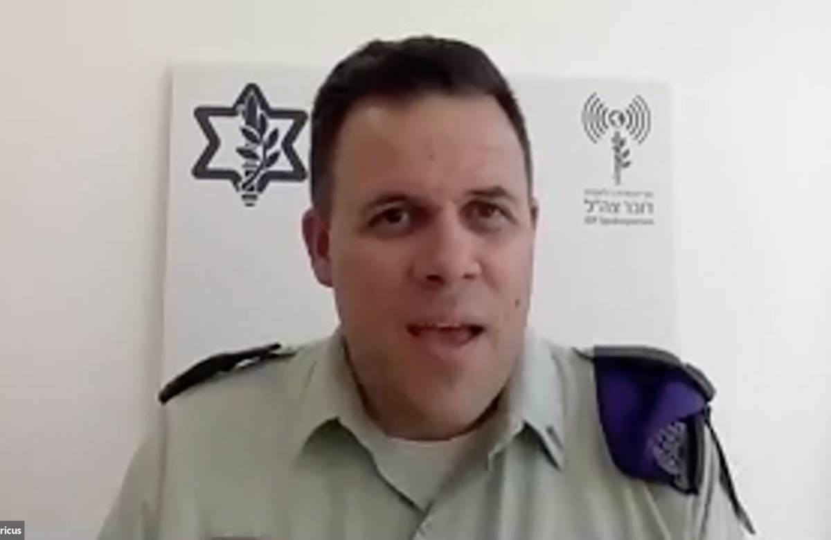 WJC hosts Zoom IDF briefing for Jewish communities
