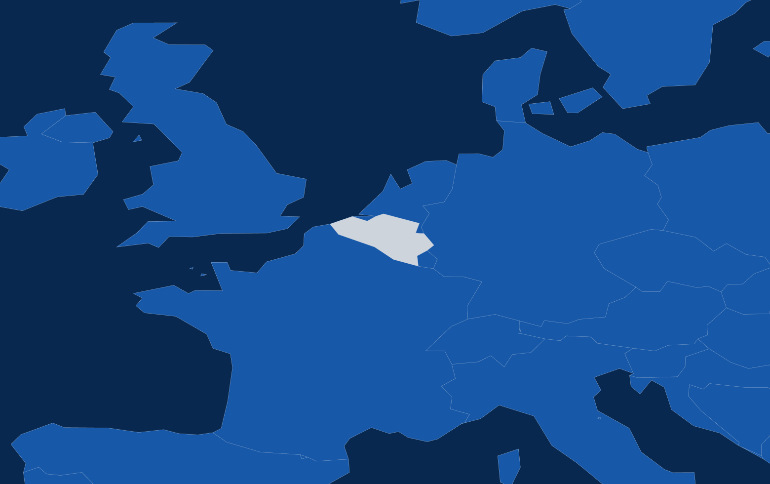 Map belgium